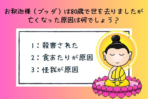 お釈迦様の雑学クイズ